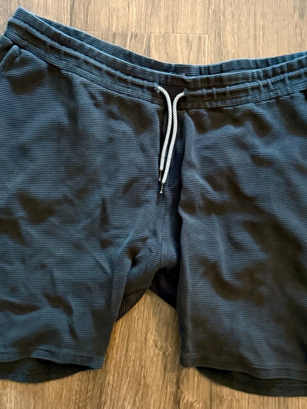 Winston Men's Big & Tall Drawstring Casual Shorts - Black - 50-52 waist